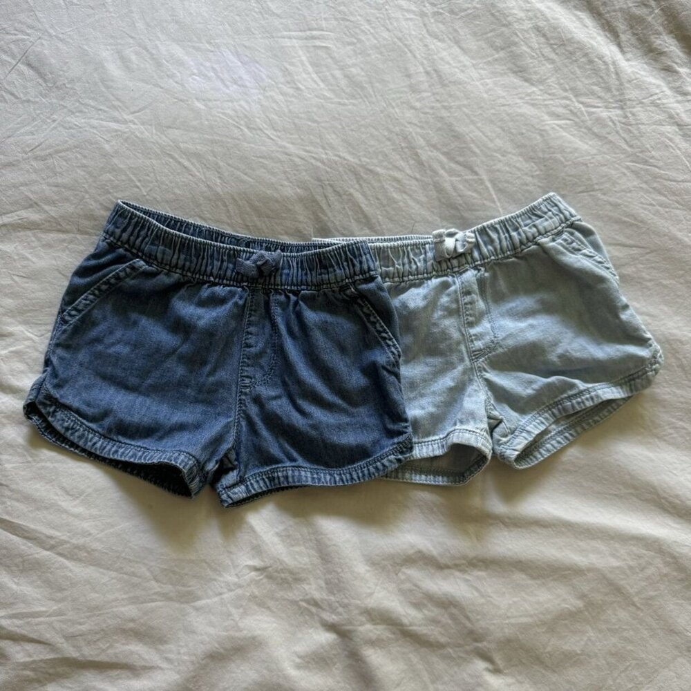 Children's Place Chambray Shorts Bundle (3T)